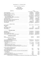 Balance Sheet June 30, 2024